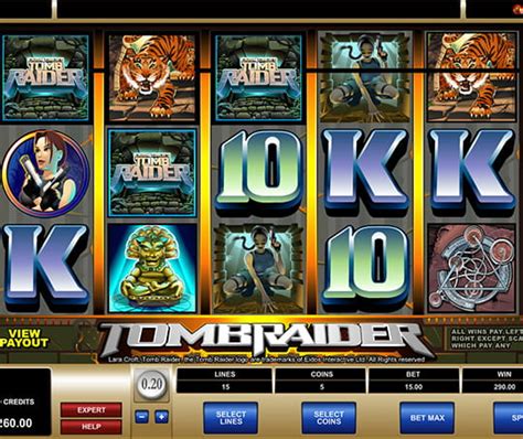 lara croft casino game.
